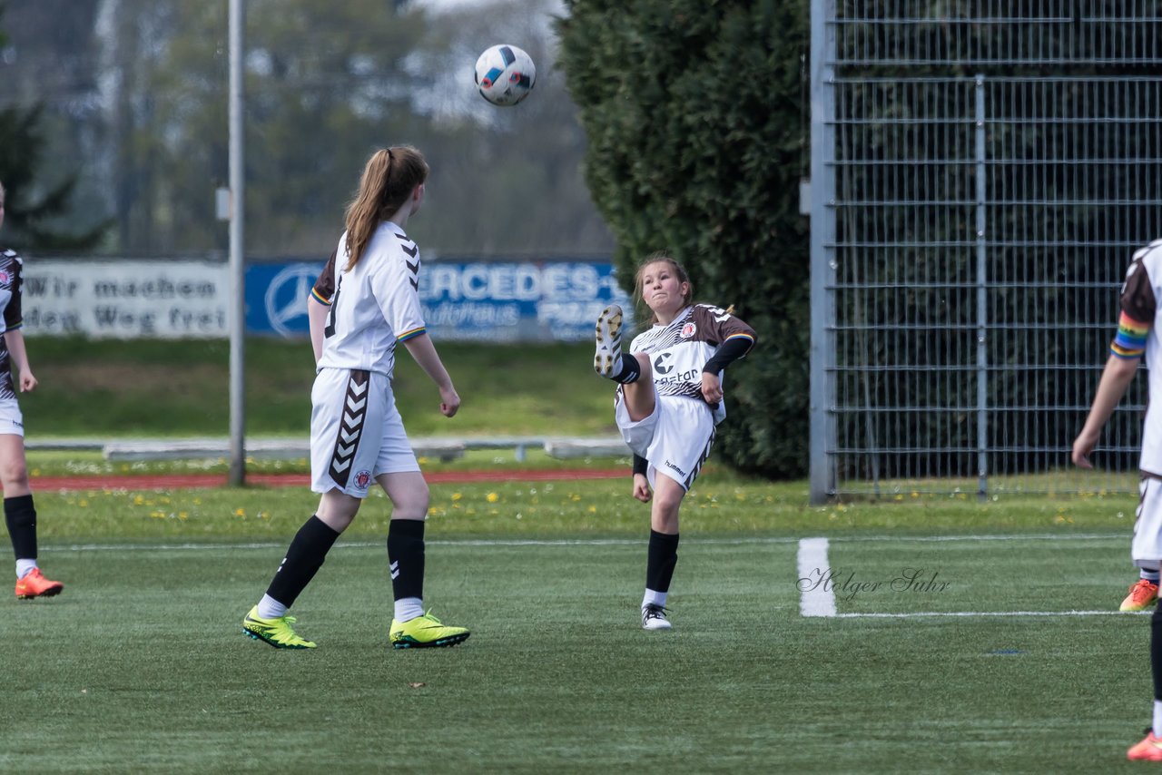 Bild 329 - B-Juniorinnen Ellerau - St. Pauli : Ergebnis: 1:1